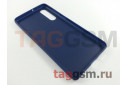 Задняя накладка для Huawei P30 (силикон, синяя) Baseus
