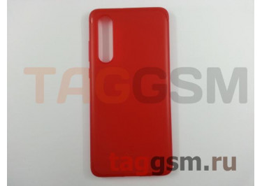 Задняя накладка для Huawei P30 (силикон, красная) Baseus