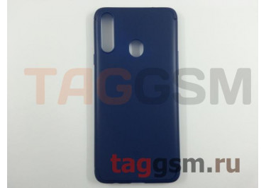 Задняя накладка для Samsung A20s / A207 Galaxy A20s (2019) (силикон, синяя) Baseus
