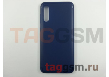 Задняя накладка для Samsung A30 S / A307 Galaxy A30 S / A50  /  A505 Galaxy A50 (2019) (силикон, синяя) Baseus