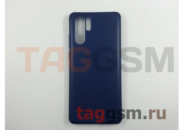 Задняя накладка для Huawei P30 Pro (силикон, синяя) Baseus