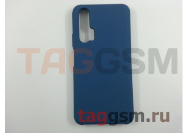 Задняя накладка для Huawei Honor 20 Pro (силикон, синяя), ориг