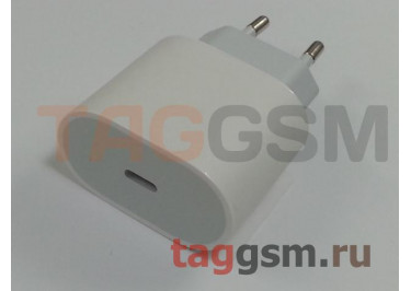 СЗУ для iPhone / iPad 3000mA 20W USB-PD (Type-C) 3.0 / QC4.0 (DC5V / 3A, DC9V / 2A), белый (в коробке), ориг