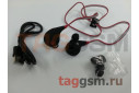 Наушники внутриканальные OLMIO BTE-02 (Bluetooth) + микрофон (черные)