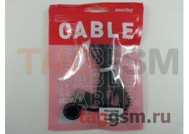 Кабель USB - micro USB (магнитный) (1м) черный (ik-10mt-2)