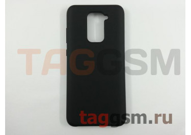 Задняя накладка для Xiaomi Redmi Note 9 / Redmi 10X 4G (силикон, матовая, черный) Faison
