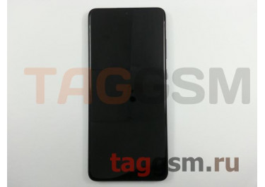 Дисплей для Samsung  SM-G985 Galaxy S20 Plus + тачскрин + рамка + фронтальная камера (черный), ОРИГ100%
