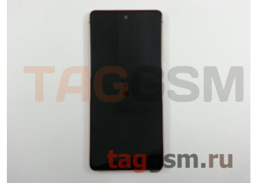 Дисплей для Samsung  SM-G780 / G781 Galaxy S20 FE / S20 FE 5G + тачскрин + рамка (оранжевый), ОРИГ100%
