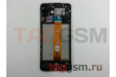 Дисплей для Samsung  SM-A125 Galaxy A12 (2020) + тачскрин + рамка (черный), ОРИГ100%
