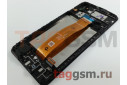 Дисплей для Samsung  SM-A022 Galaxy A02 (2021) + тачскрин + рамка (черный), ОРИГ100%