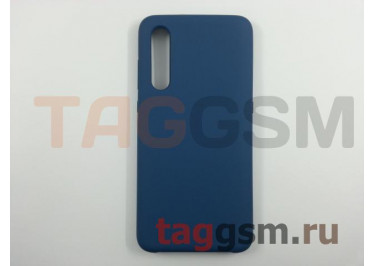 Задняя накладка для Xiaomi Mi 9 (силикон, синяя), ориг