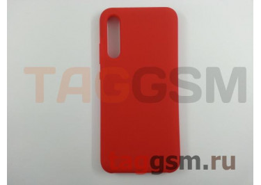 Задняя накладка для Xiaomi Mi A3 / Mi CC9e (силикон, красная) ориг