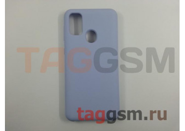 Задняя накладка для Samsung M215F Galaxy M21 / M307F Galaxy M30s (силикон, пурпурная), ориг