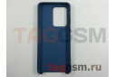 Задняя накладка для Samsung G988 Galaxy S20 Ultra (2020) / S11 Plus (силикон, синяя) ориг