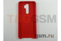 Задняя накладка для Xiaomi Redmi Note 8 Pro (силикон, красная), ориг