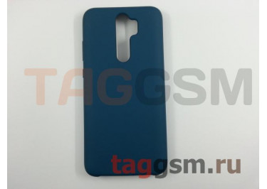 Задняя накладка для Xiaomi Redmi Note 8 Pro (силикон, синий космос), ориг