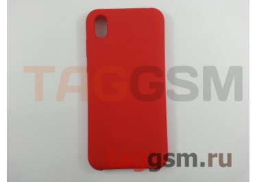 Задняя накладка для Huawei Honor 8S / Y5 (2019) (силикон, красная) ориг