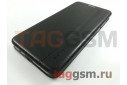 Сумка футляр-книга для Huawei Honor 9S (экокожа, с силиконовым креплением, на магните, черная (PREMIUM Line)) Faison