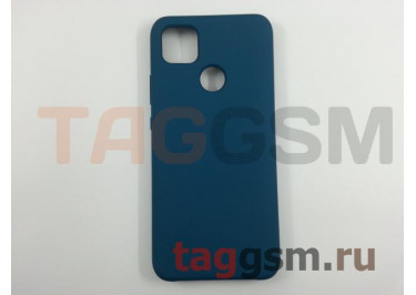 Задняя накладка для Xiaomi Redmi 9C (силикон, синий космос), ориг