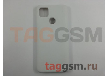 Задняя накладка для Xiaomi Redmi 9C (силикон, белая) ориг