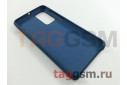 Задняя накладка для Huawei P40 (силикон, синяя), ориг