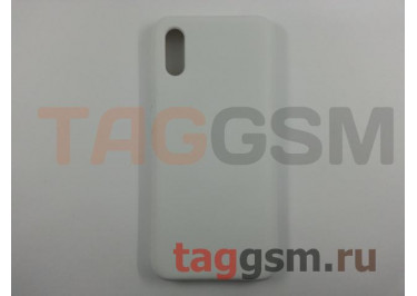 Задняя накладка для Xiaomi Redmi 9A (силикон, белая), ориг