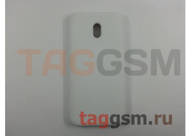Задняя накладка для Xiaomi Redmi 8A (силикон, белая), ориг