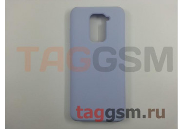 Задняя накладка для Xiaomi Redmi Note 9 / Redmi 10X 4G (силикон, пурпурная), ориг