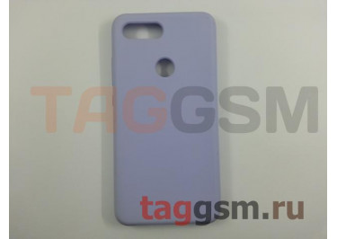 Задняя накладка для Xiaomi Mi 8 Lite (силикон, пурпурная), ориг