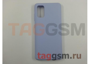 Задняя накладка для Samsung A41 / A415 Galaxy A41 (силикон, пурпурная), ориг