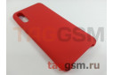 Задняя накладка для Samsung A30s / A50 / A50s / A507 / A505 / A307FN / Galaxy A30s / A50 / A50s (силикон, красная) ориг