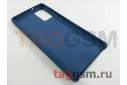 Задняя накладка для Samsung N980 Galaxy Note 20 (силикон, синяя) ориг
