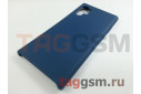 Задняя накладка для Samsung N976F Galaxy Note 10 Plus (силикон, синяя) ориг