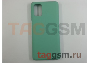 Задняя накладка для Samsung M515F Galaxy M51 (силикон, синее море), ориг