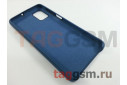 Задняя накладка для Samsung M515F Galaxy M51 (силикон, синяя), ориг