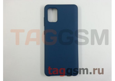 Задняя накладка для Samsung A31 / A315 Galaxy A31 (2020) (силикон, синяя), ориг