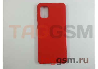 Задняя накладка для Samsung A31 / A315 Galaxy A31 (2020) (силикон, красная), ориг