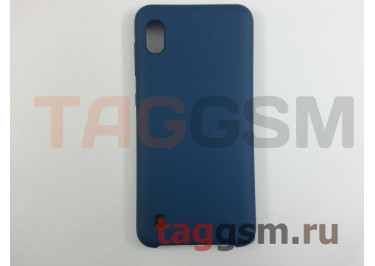 Задняя накладка для Samsung A10 / A105 Galaxy A10 (2019) / M105F Galaxy M10 (силикон, синяя) ориг