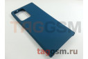 Задняя накладка для Samsung N985F Galaxy Note 20 Ultra (силикон, синий космос), ориг