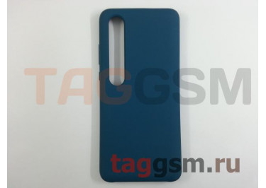 Задняя накладка для Xiaomi Mi 10 /  Mi 10 Pro (силикон, синий космос), ориг