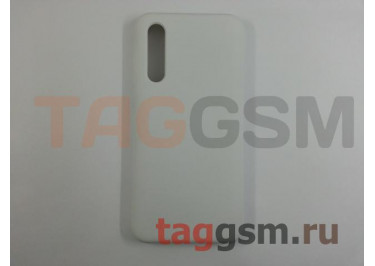 Задняя накладка для Xiaomi Mi 9 Lite / Mi CC9 (силикон, белая), ориг