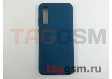 Задняя накладка для Xiaomi Mi 9 Lite / Mi CC9 (силикон, синий космос), ориг