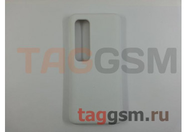 Задняя накладка для Xiaomi Mi 10 Ultra (силикон, белая), ориг