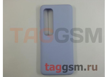 Задняя накладка для Xiaomi Mi 10 Ultra (силикон, пурпурная), ориг