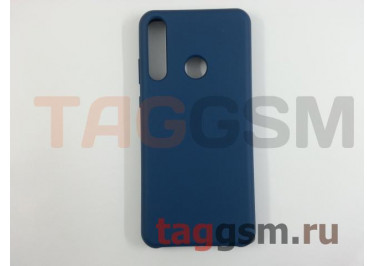 Задняя накладка для Huawei Honor Y7p / Play 3 / Y6p (2020) (силикон, синяя) ориг