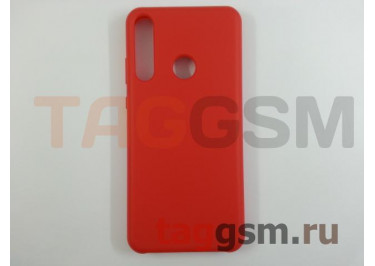 Задняя накладка для Huawei Honor Y7p / Play 3 / Y6p (2020) (силикон, красная) ориг