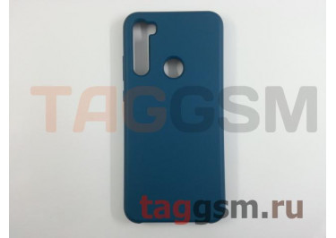 Задняя накладка для Xiaomi Redmi Note 8T (силикон, синий космос), ориг