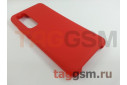 Задняя накладка для Xiaomi Mi Note 10 Lite (силикон, красная), ориг