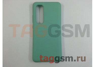 Задняя накладка для Xiaomi Mi Note 10 Lite (силикон, синее море), ориг