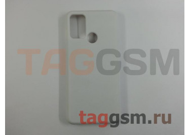 Задняя накладка для Huawei Honor 9A / Play 9A (силикон, белая), ориг